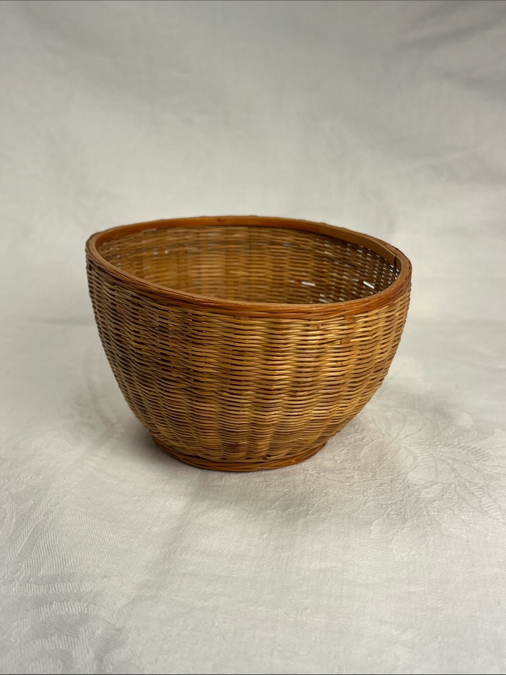 Handmade pine needle basket
